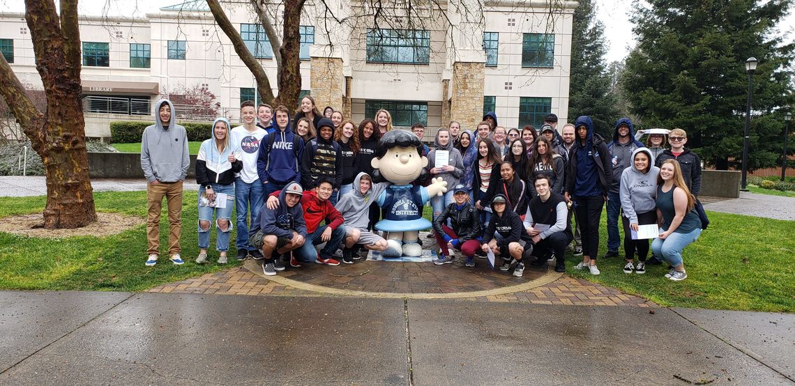 Oasis Academy Students Road Trip for College Tours
