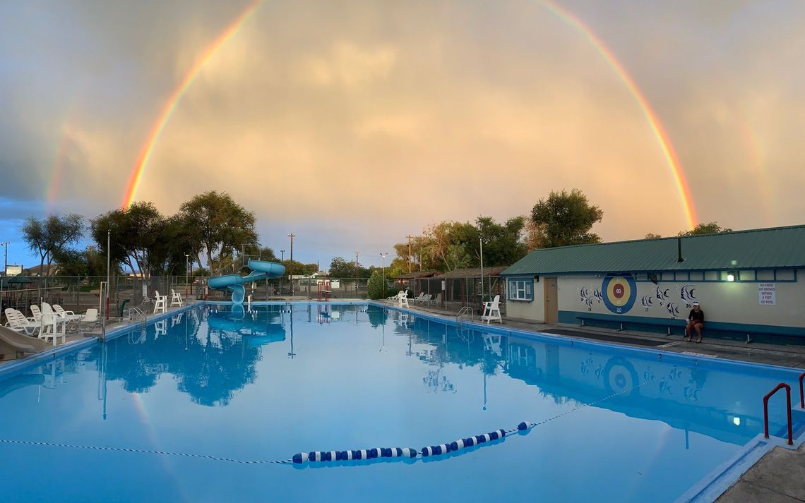 Postcard: The Fallon Swimming Pool