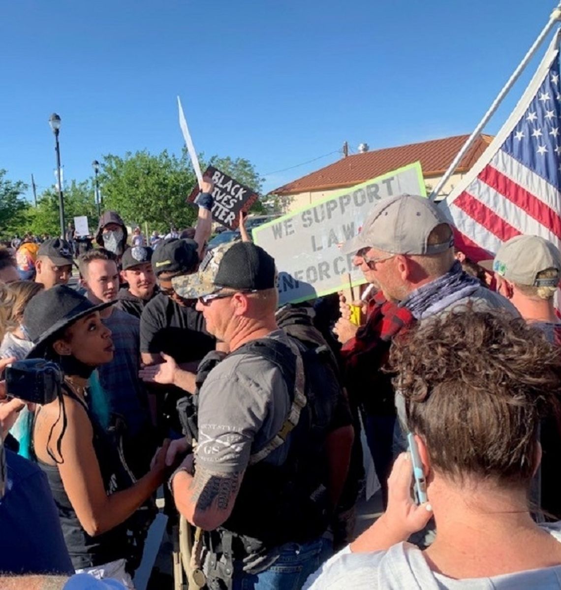 Protest in the Oasis of Nevada