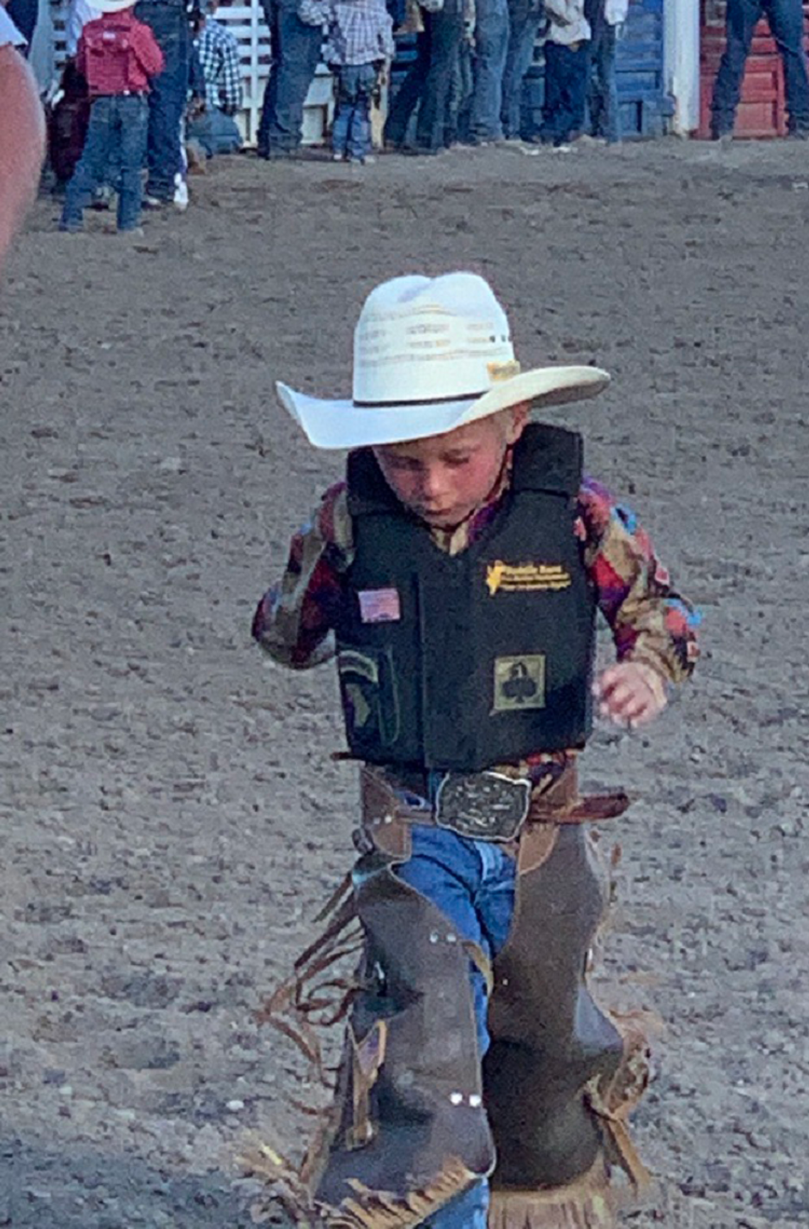 Rodeo Fans Cowboy Up Against the Heat