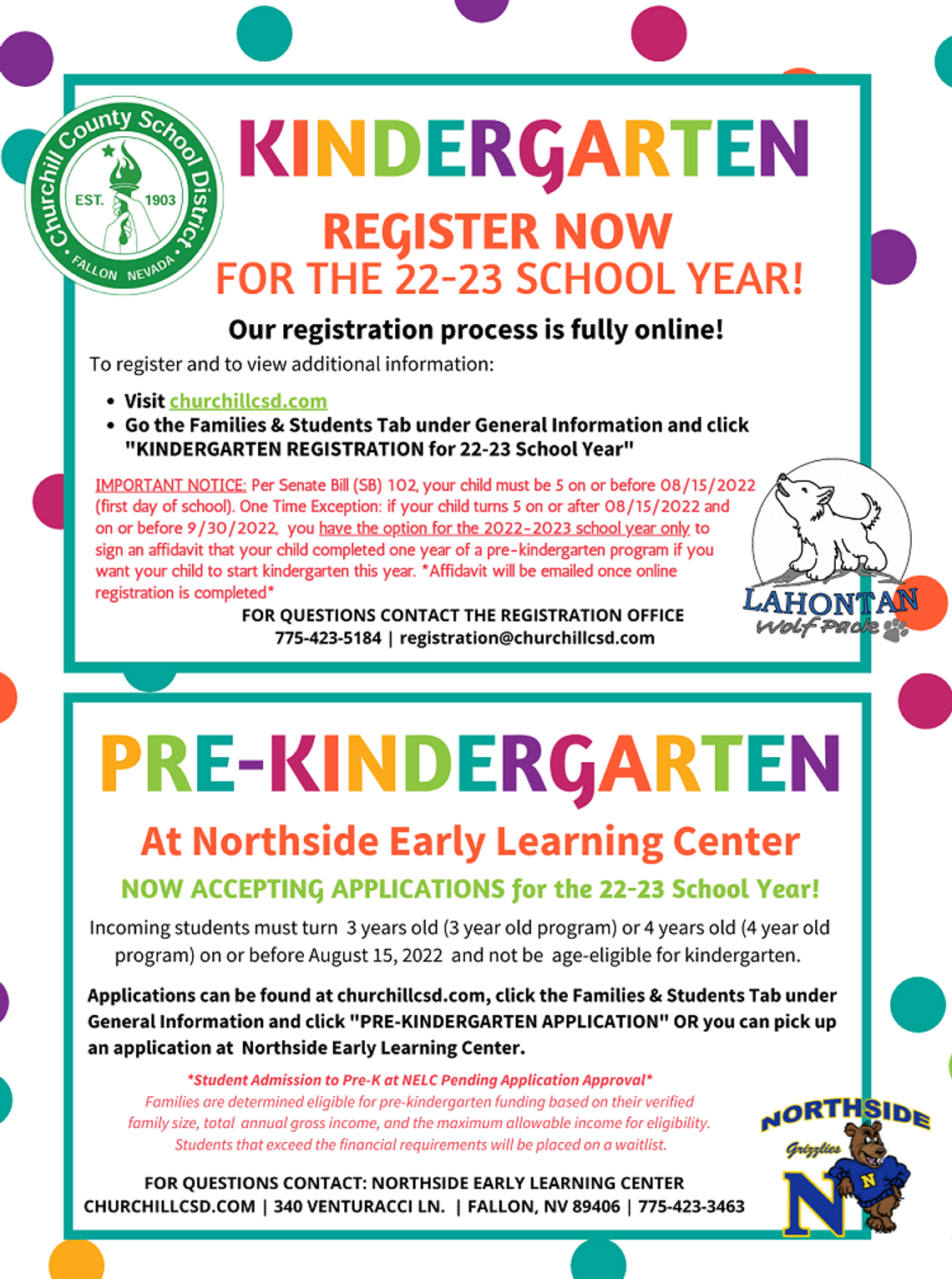 School district opens kindergarten registration