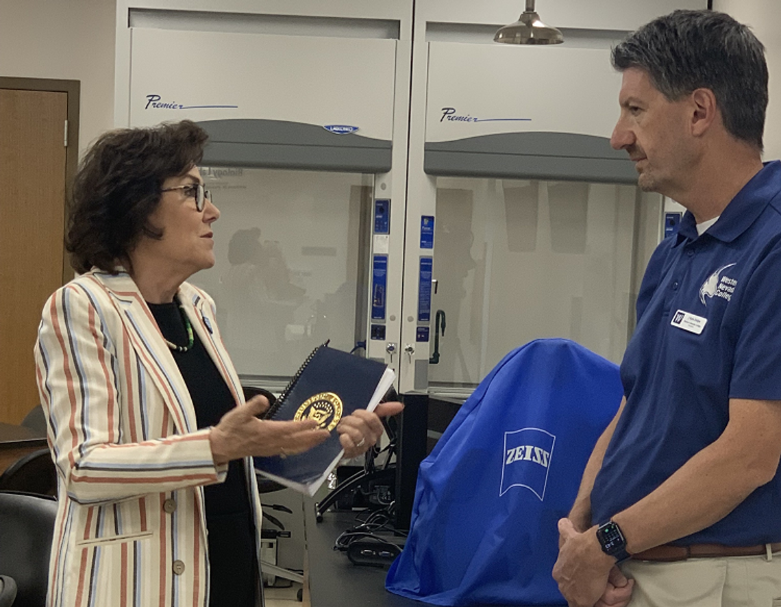 Senator Rosen Visits WNC - Program to Receive $2.3 Million 