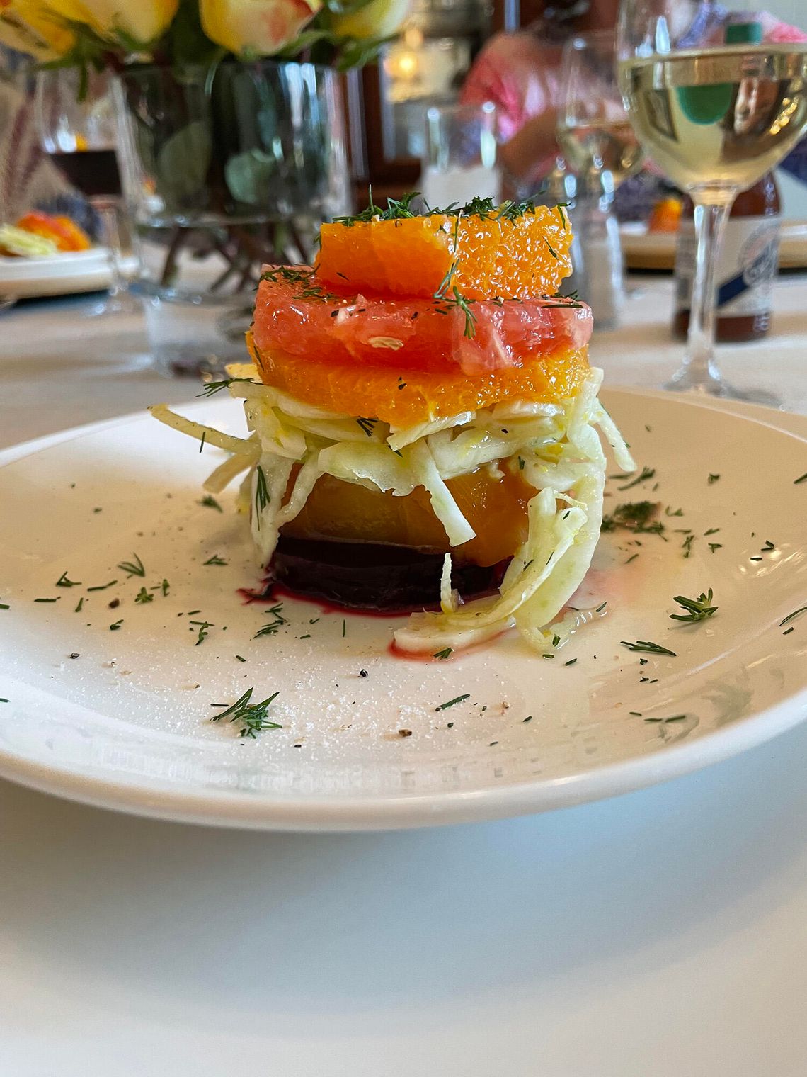Shaved Fennel and Citrus Salad with Meyer Lemon Vinaigrette