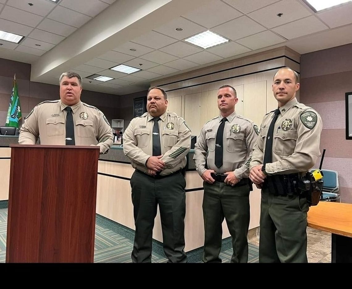 Sheriff Fills Undersheriff and Promotes Staff