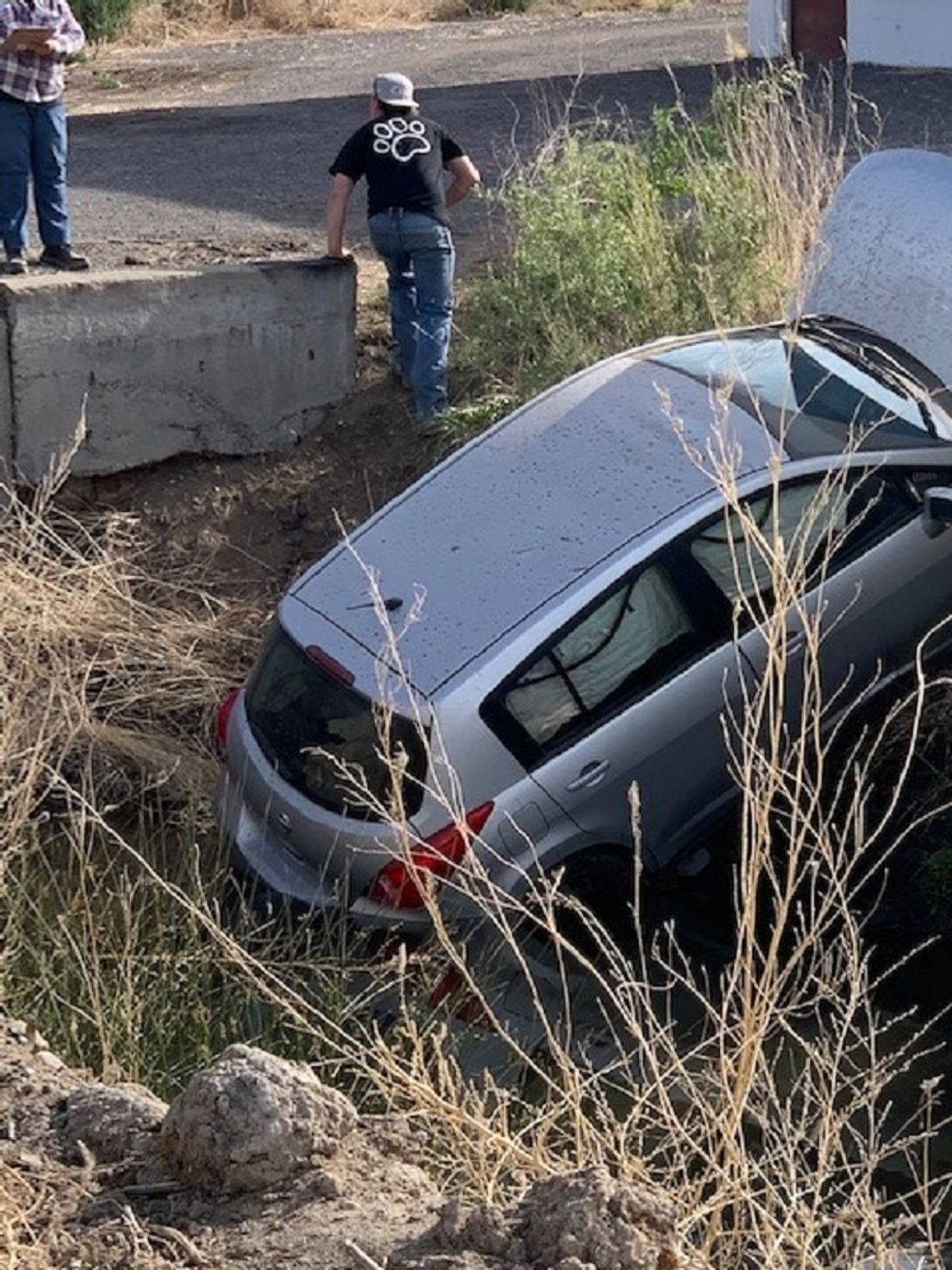 Single Vehicle Accident Hwy 95 and St. Clair