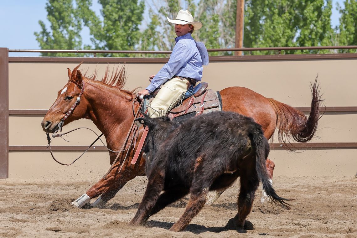 Stix Lee Earns Top Score at Fallon High School Rodeo