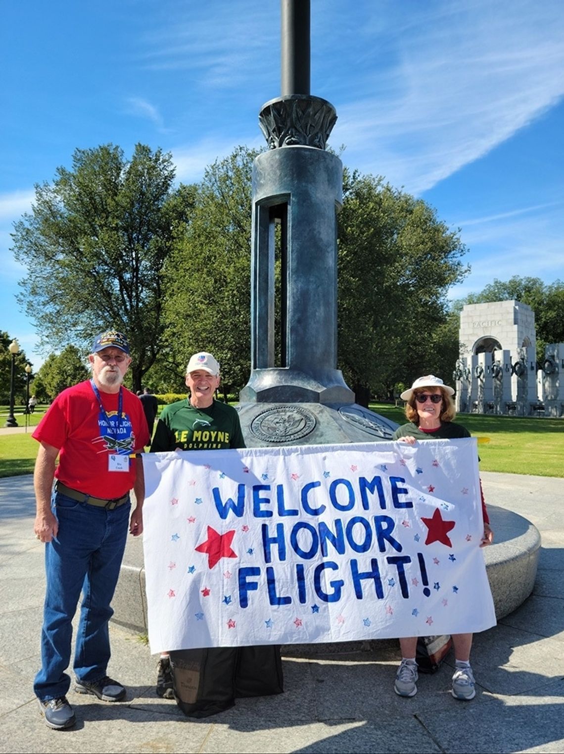 Stuart Cook, Local Veteran Takes the Honor Flight to Washington D.C.