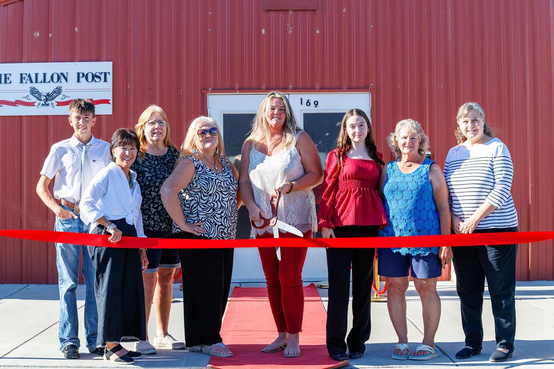 The Fallon Post Cuts the Ribbon on New Home
