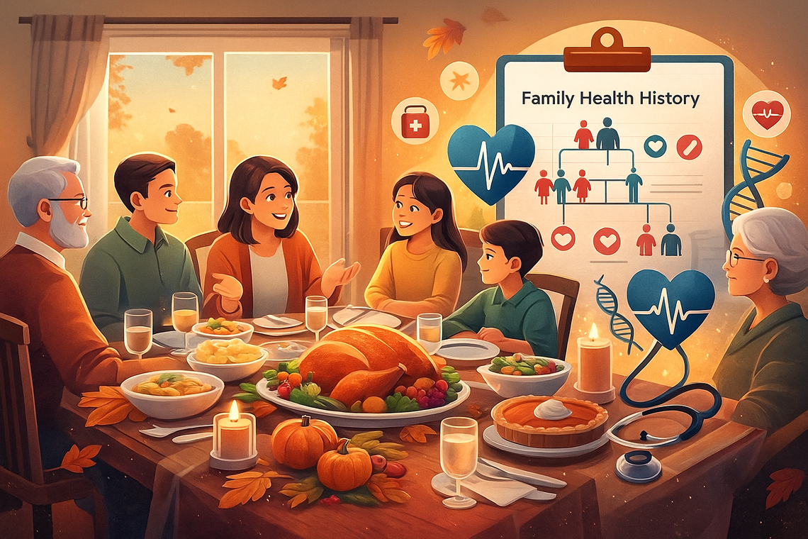 This Holiday Season, Talk About the Health History That Could Save Your Life This Holiday Season, Talk About the Health History That Could Save Your Life