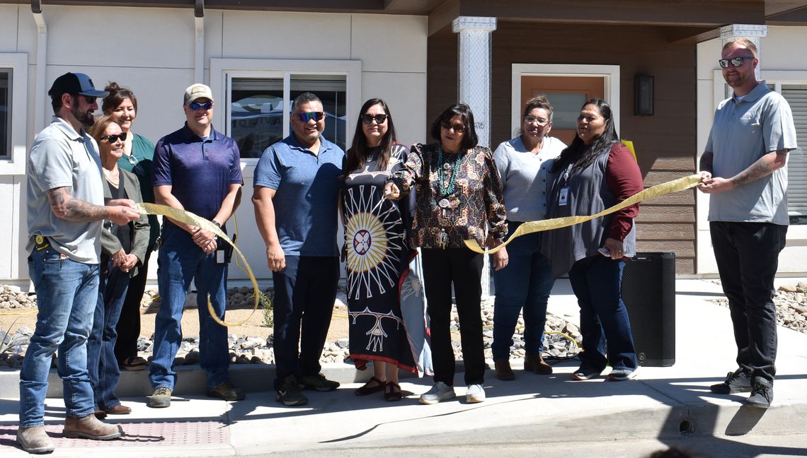 Tribe Opens New Sagebrush LIHTC Housing Project