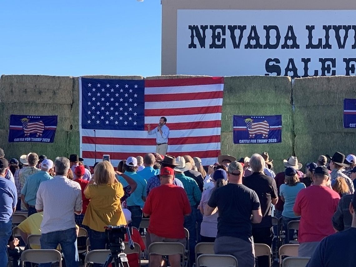 Trump Rally and Fundraiser Held in Fallon 