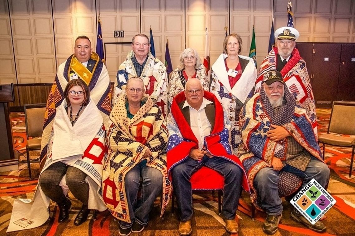 Veterans Receive National Recognition with Quilts of Valor