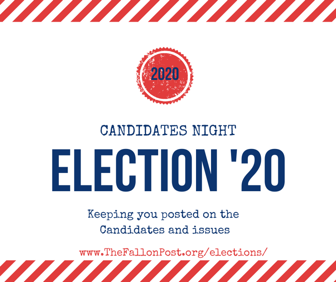 Virtual Candidates Night set for Oct. 7