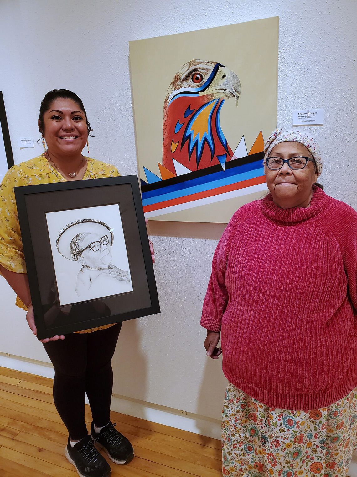 Walking in Two Worlds -  Fallon Artist Shannon Christy Hooper Honors Native Traditions While Forging a Modern Path-