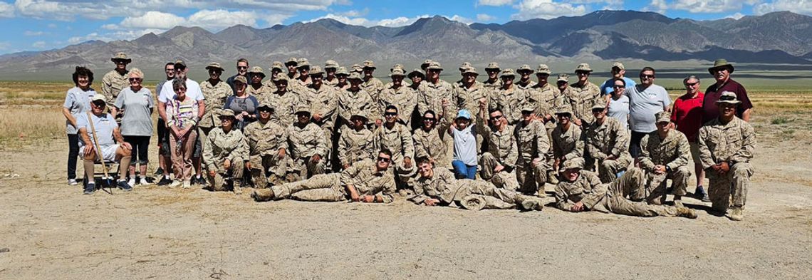 When There are Marines in the Desert, Fallon Feeds Them