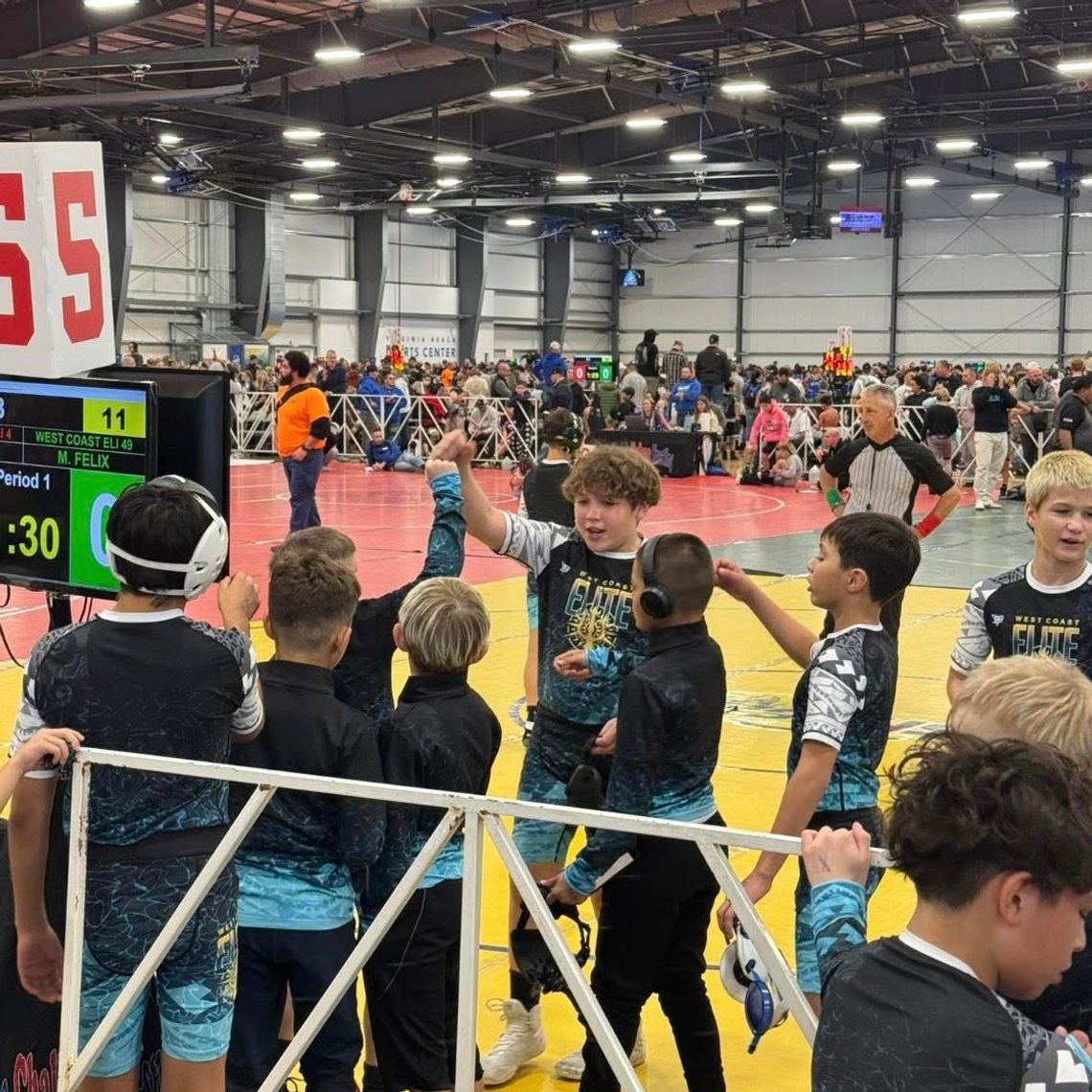 Ybarra Competes at National Holiday Duals