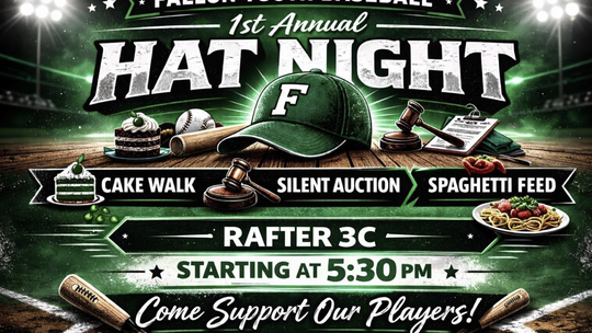1st Annual Hat Night : Fallon Youth Baseball