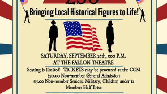 America 250: Bringing Local Historical Figures to Life
