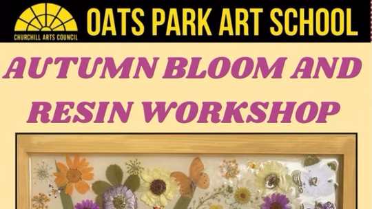 AUTUMN BLOOM AND RESIN WORKSHOP