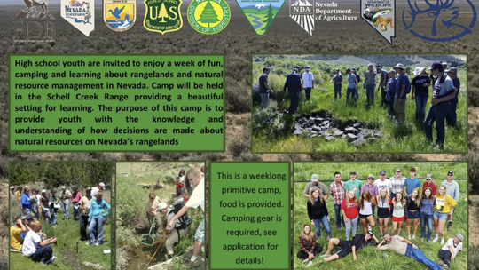 Nevada Youth Range Camp : June 21 - June 27, 2026