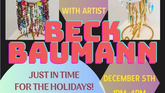 Sequined Ornament Workshop With Beck Baumann