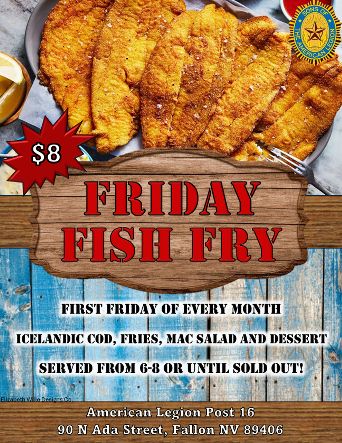 American Legion Friday Fish Fry American Legion Friday Fish Fry