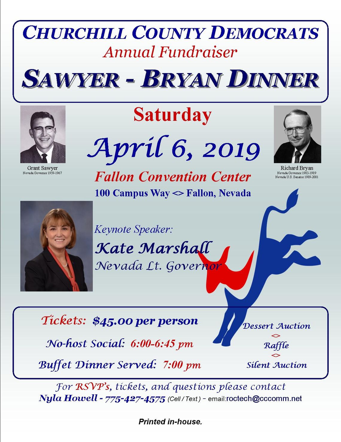 Annual Sawyer Bryan Dinner