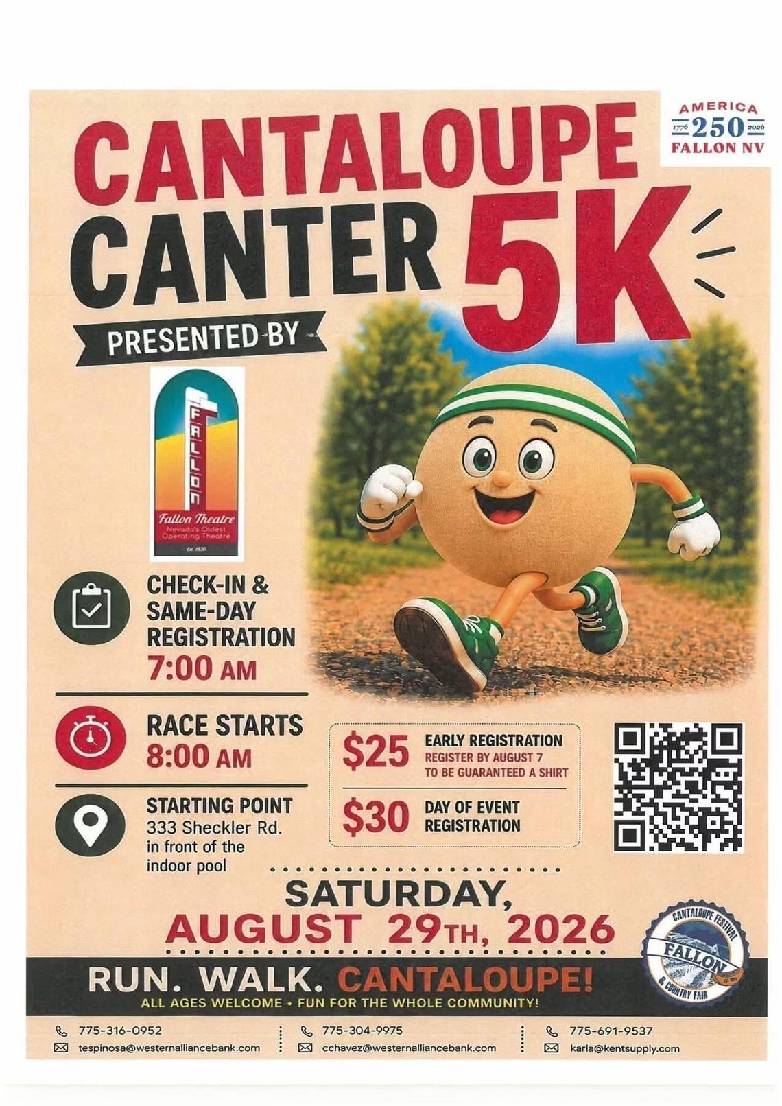 Cantaloupe Canter 5K Cantaloupe Canter 5K