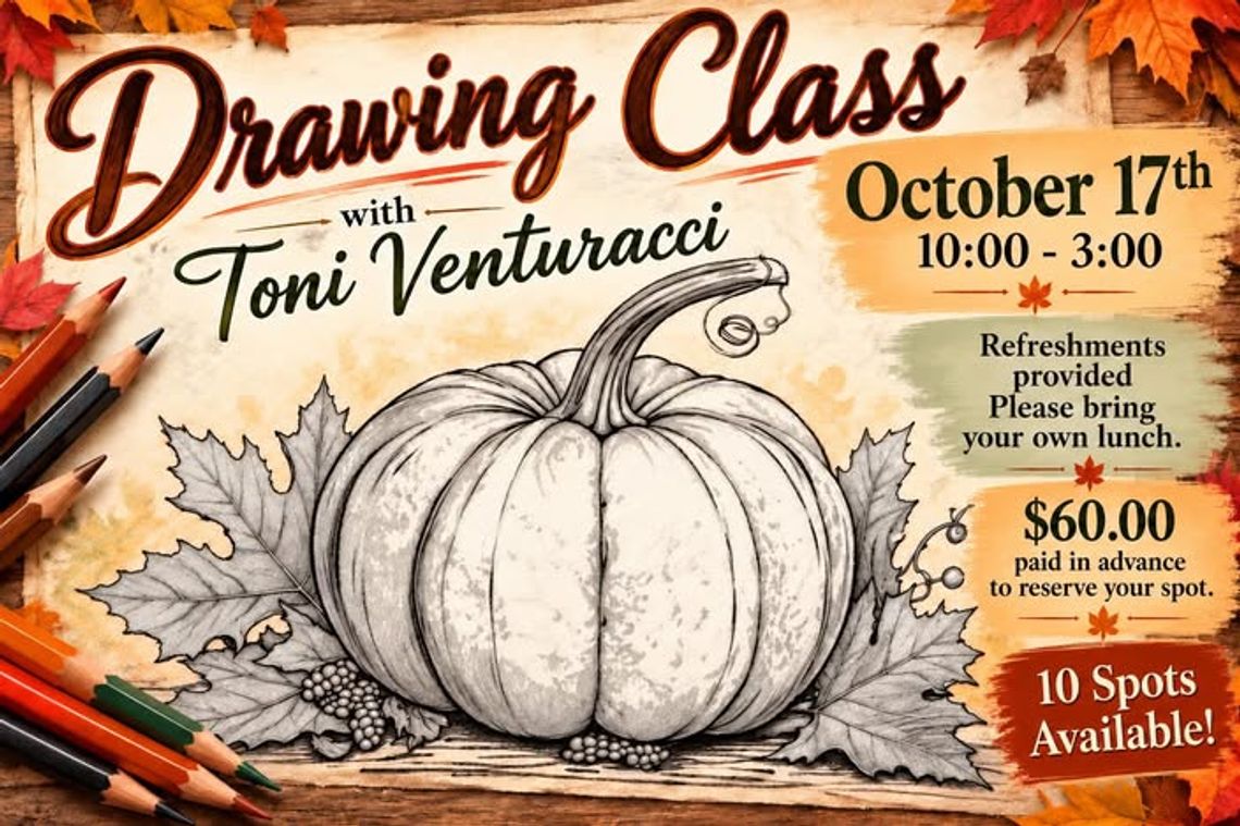Drawing Class with Toni Venturacci