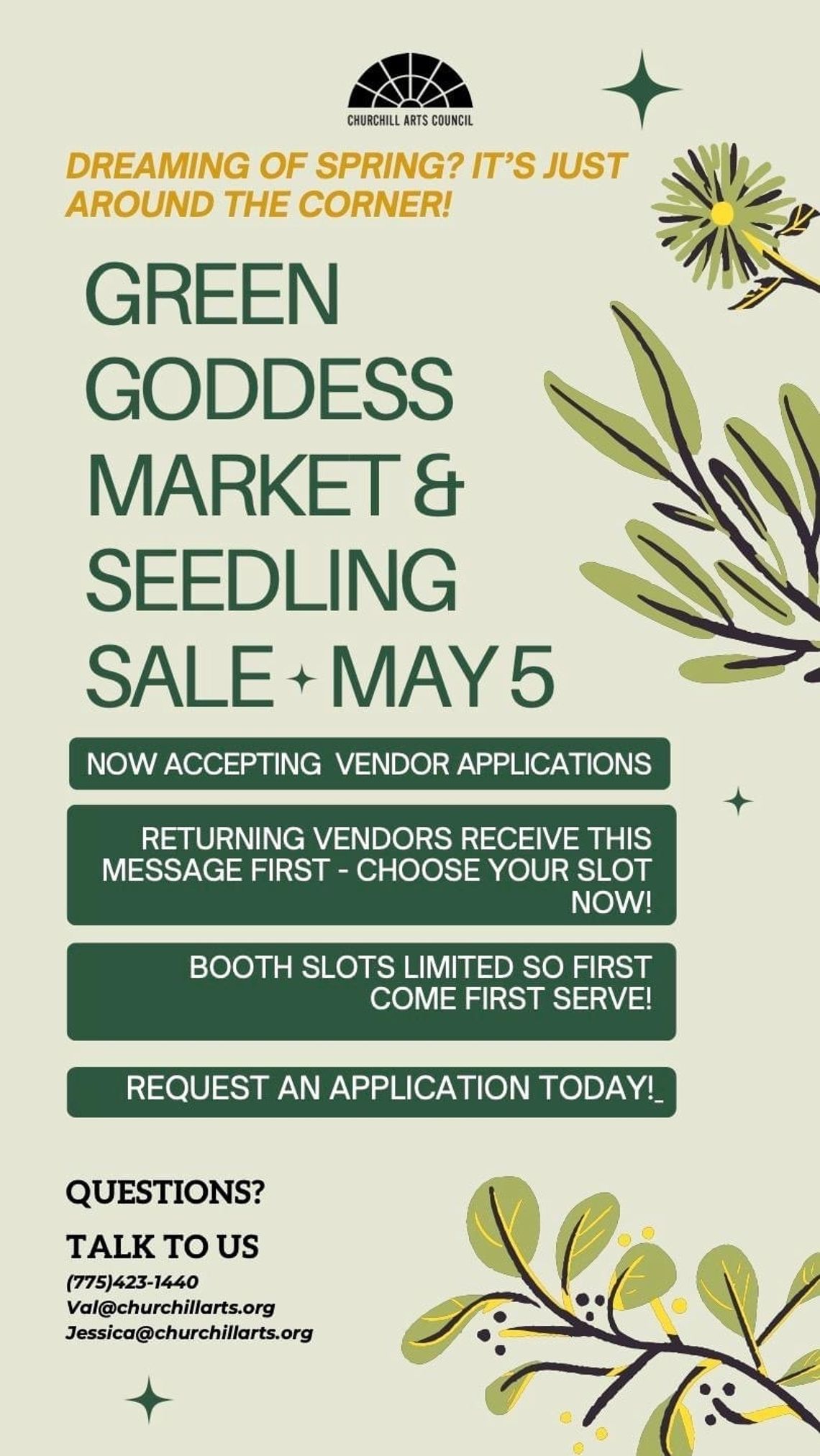 Green Goddess Market & Seedling Sale