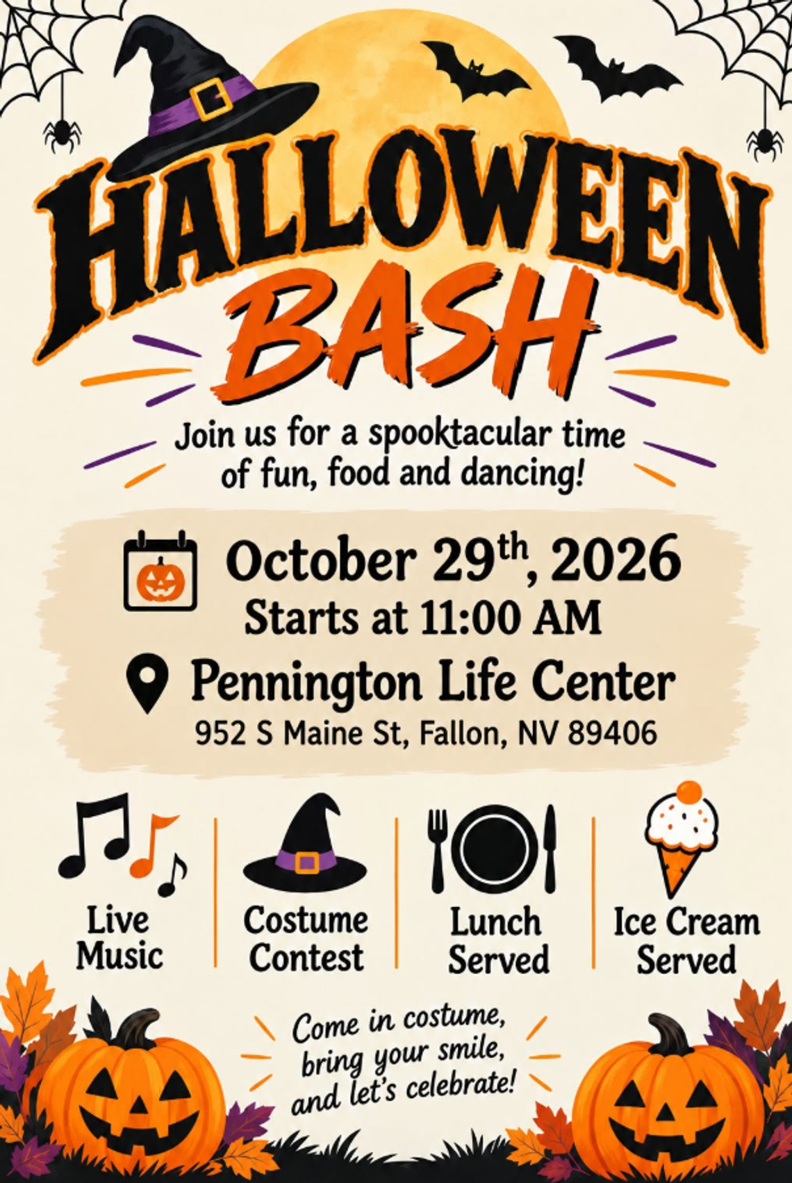 Halloween Bash at the Pennington Life Center