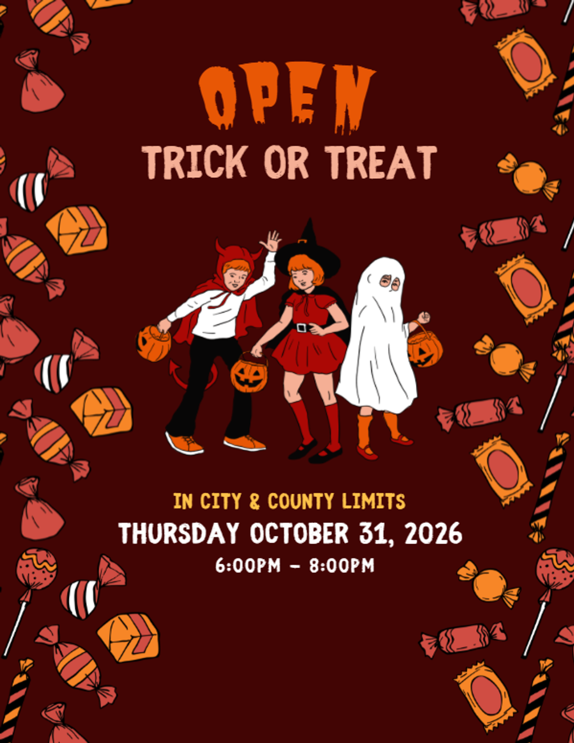 Halloween Trick-or-Treating Halloween Trick-or-Treating