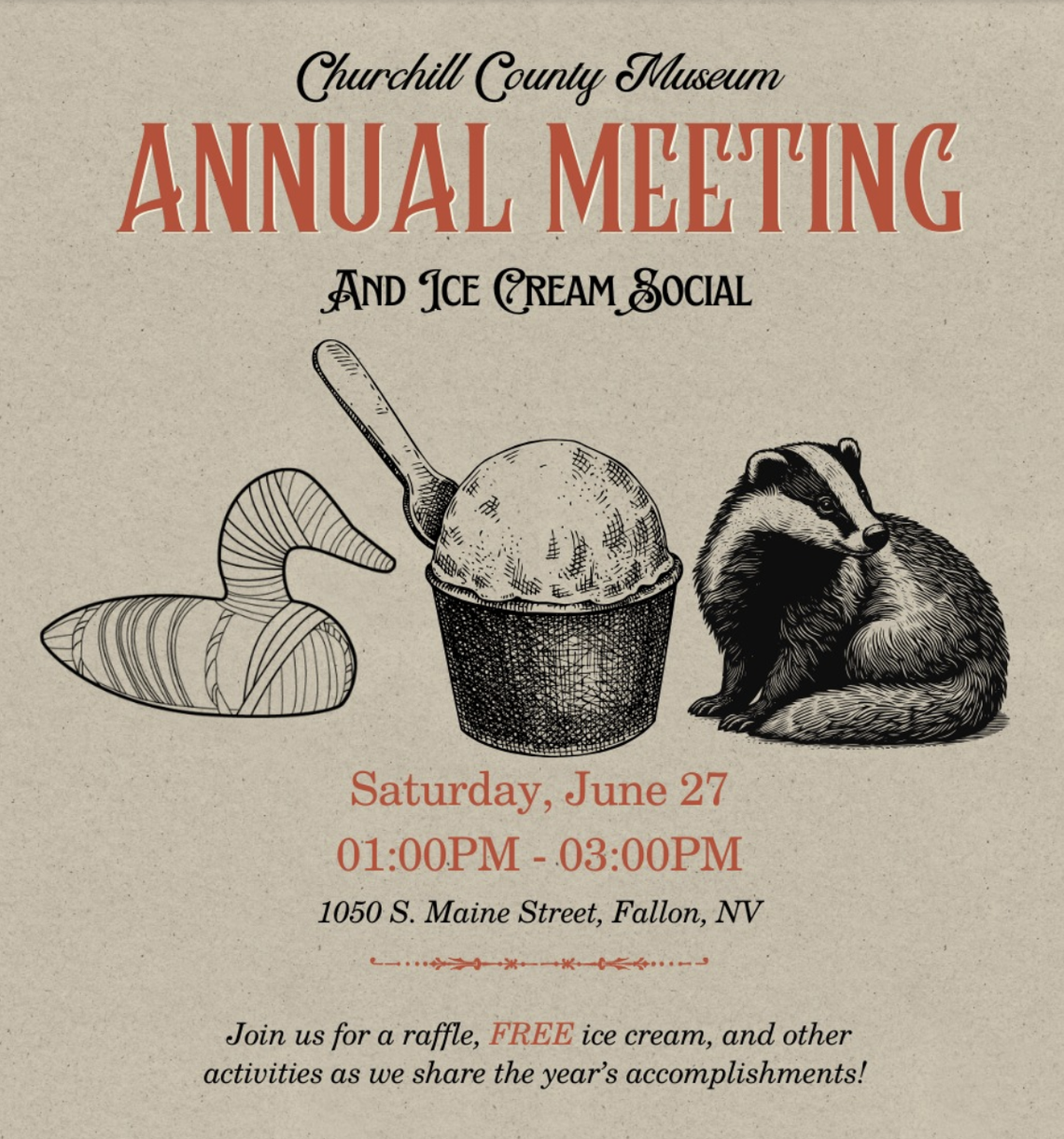 Ice Cream Social and Annual Meeting