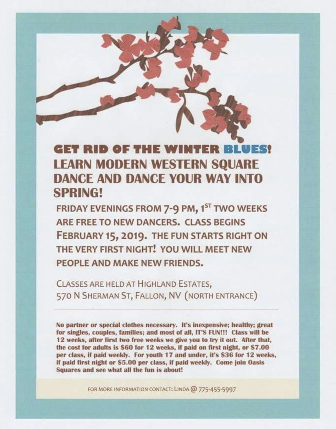 Learn Modern Western Square Dance on Friday Nights