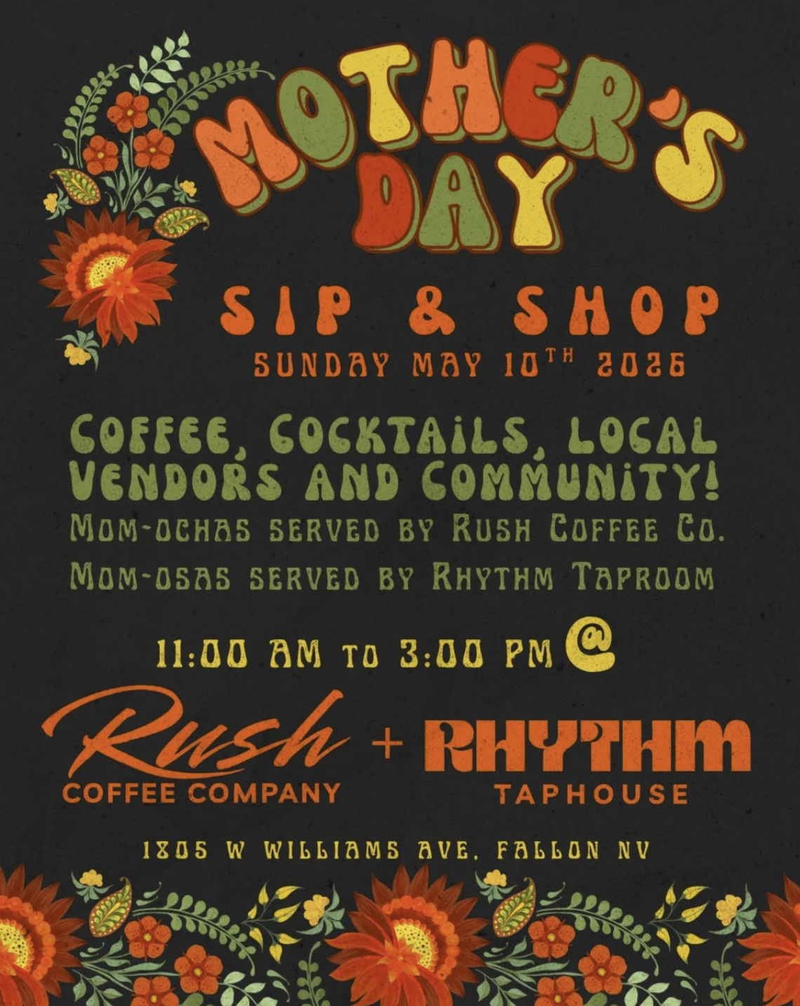 Mother's Day Sip and Shop