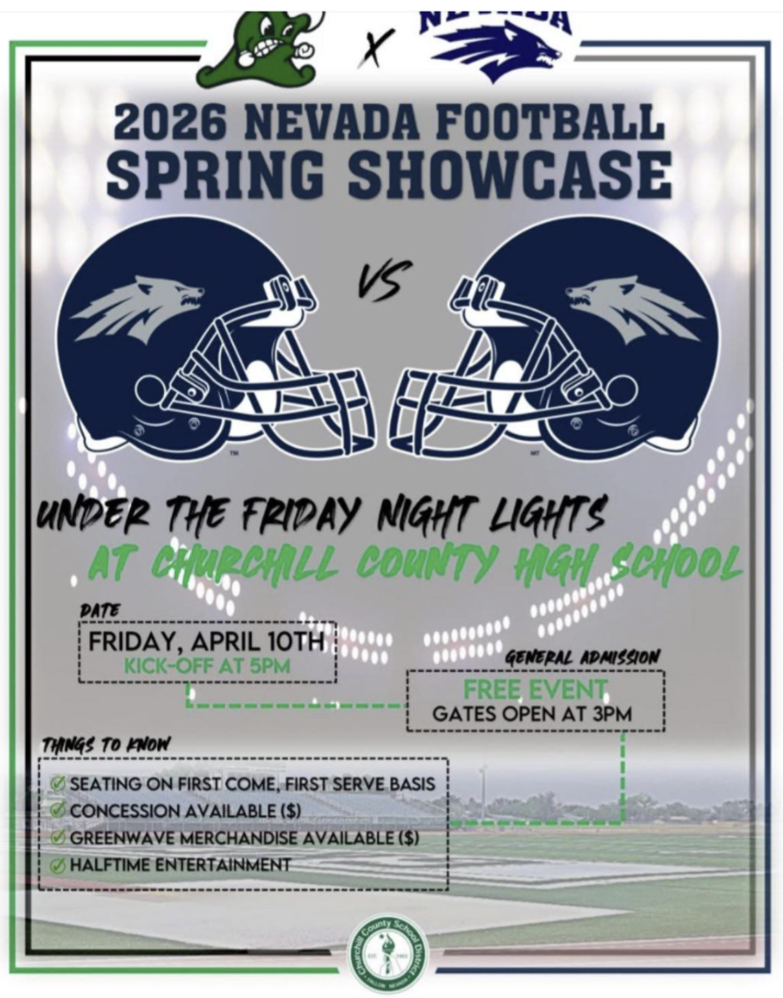 Nevada Football Spring Showcase