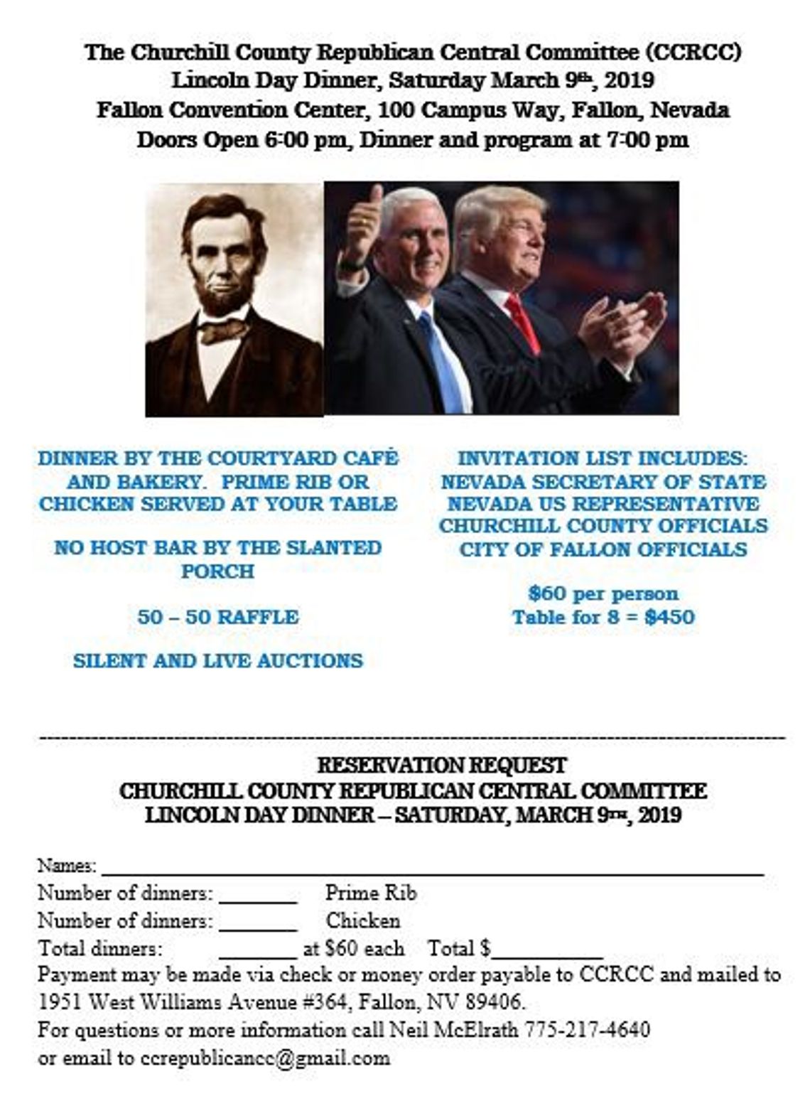 Republican Lincoln Day Dinner Republican Lincoln Day Dinner