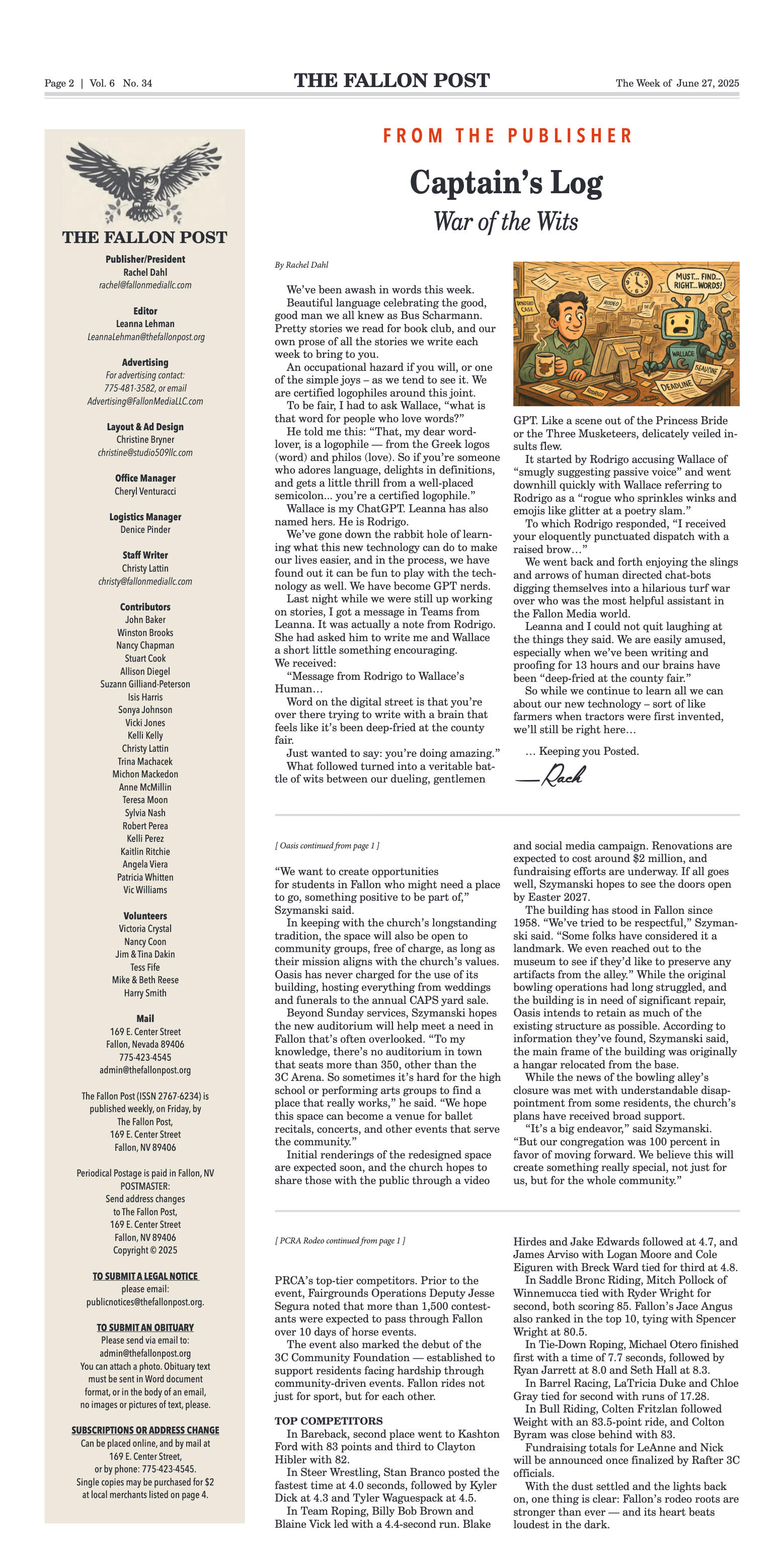 June 27, 2025 -When the Lights Went Out in Fallon  - page 2