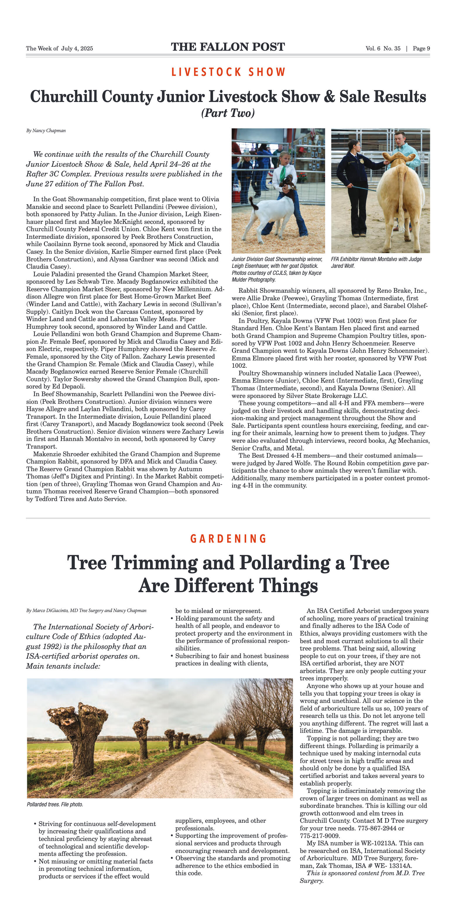 July 4, 2025 -Fallon Gears Up for a “Bee-autiful”  - page 9