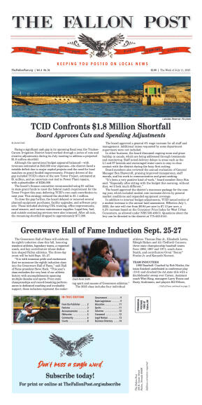 July 11, 2025 - TCID Confronts $1.8 Million Shortf - page 1