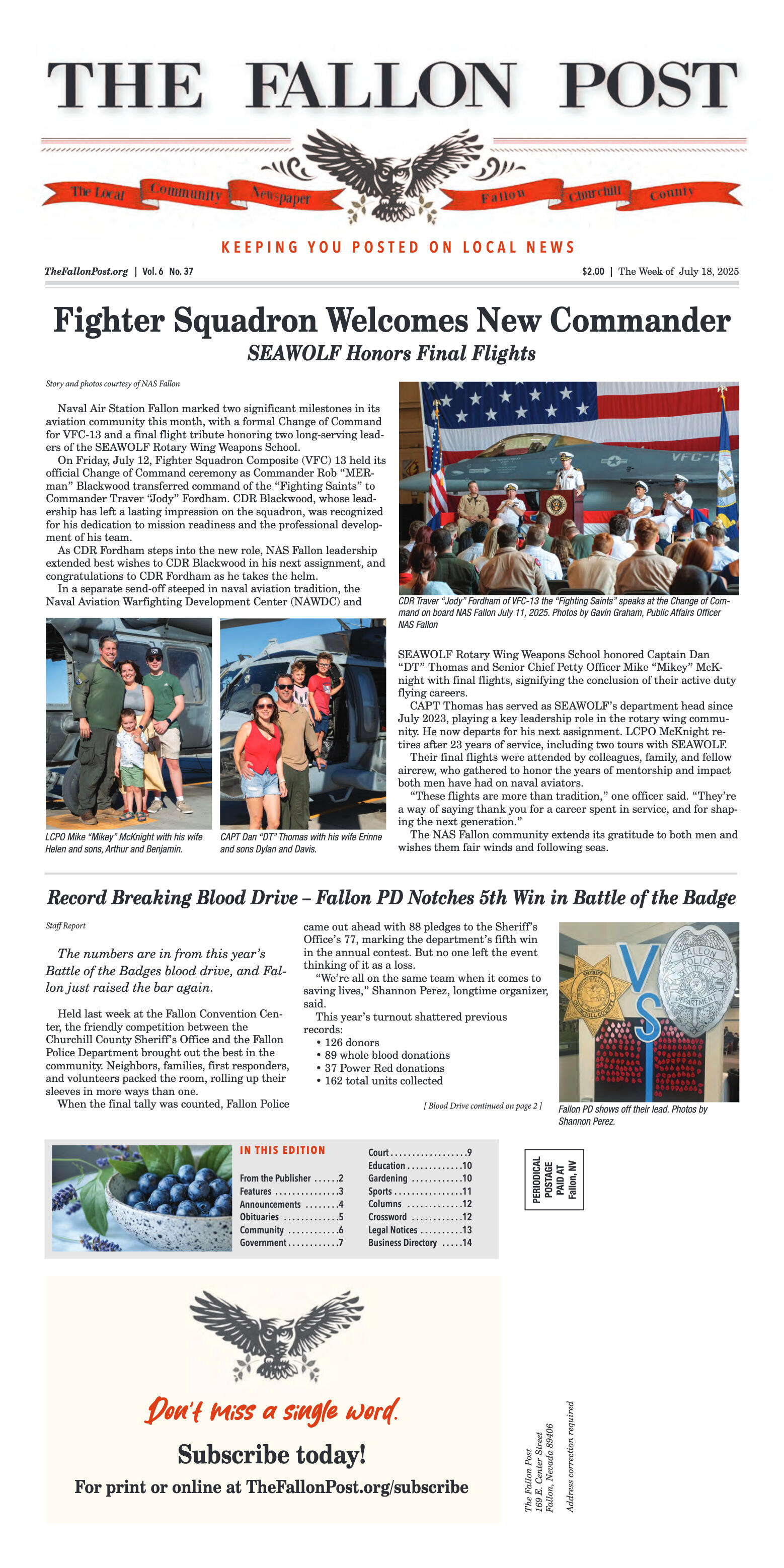 July 18, 2025-Fighter Squadron Welcomes New Comman - page 1