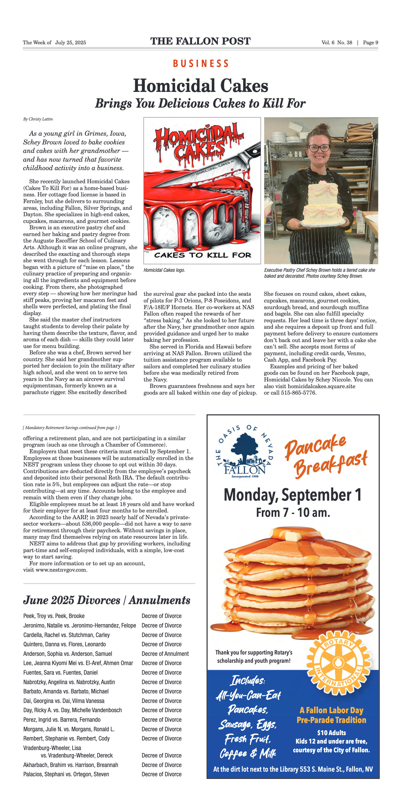 July 25, 2025 - Veteran Fallon Officer and Local G - page 9