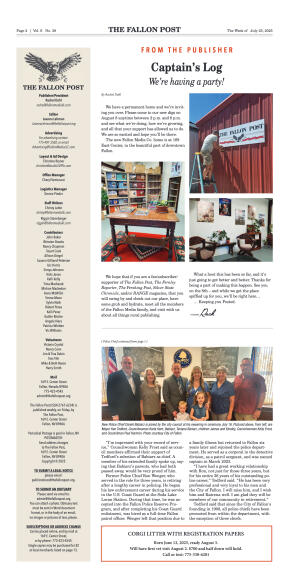 July 25, 2025 - Veteran Fallon Officer and Local G - page 2