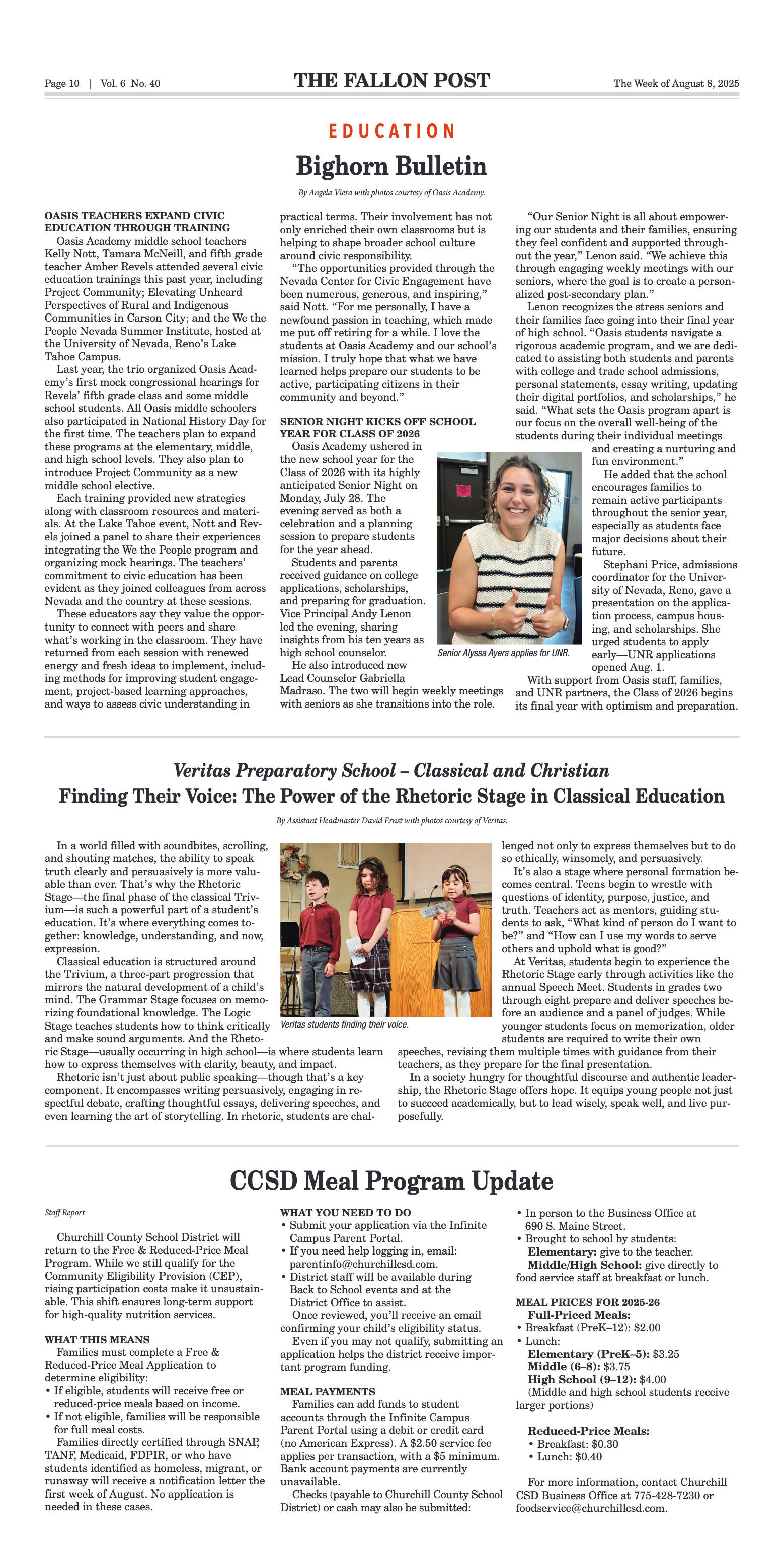 August 8, 2025 -Fallon Cowgirl, Andrea Van Leuven, - page 10