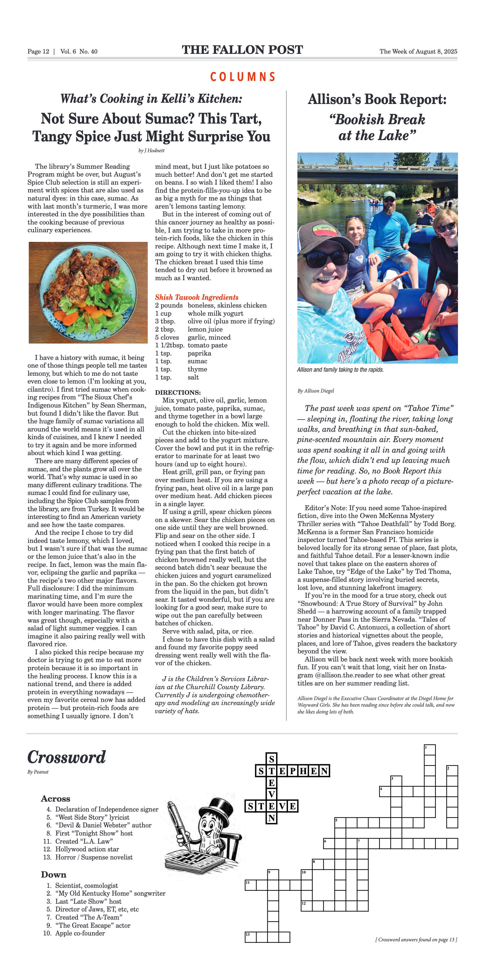 August 8, 2025 -Fallon Cowgirl, Andrea Van Leuven, - page 12