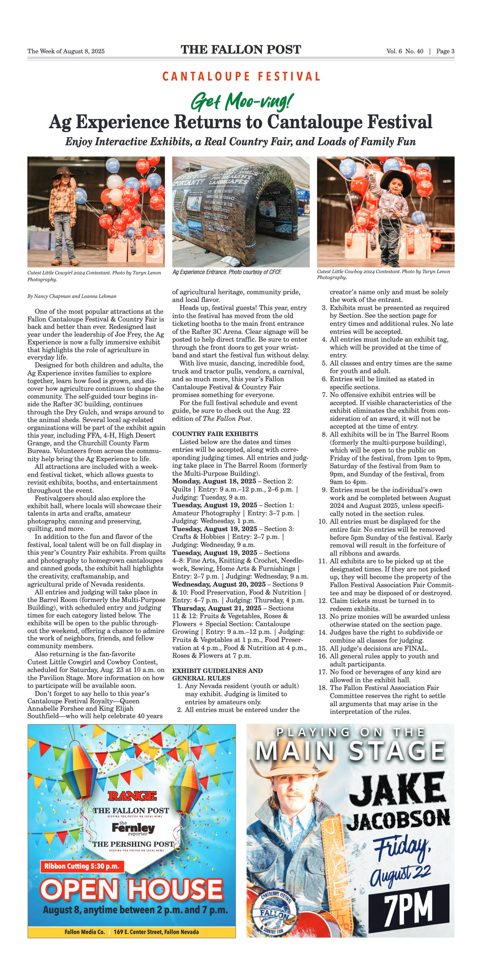 August 8, 2025 -Fallon Cowgirl, Andrea Van Leuven, - page 3