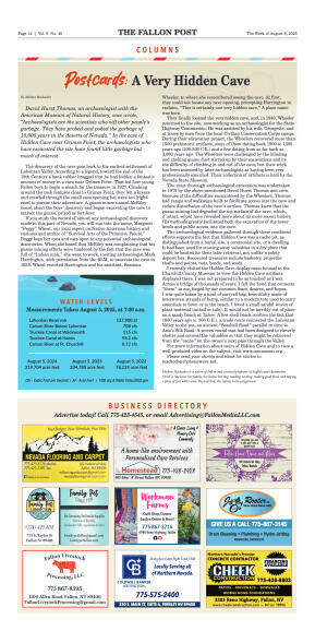 August 8, 2025 -Fallon Cowgirl, Andrea Van Leuven, - page 14