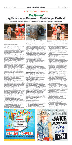 August 8, 2025 -Fallon Cowgirl, Andrea Van Leuven, - page 3