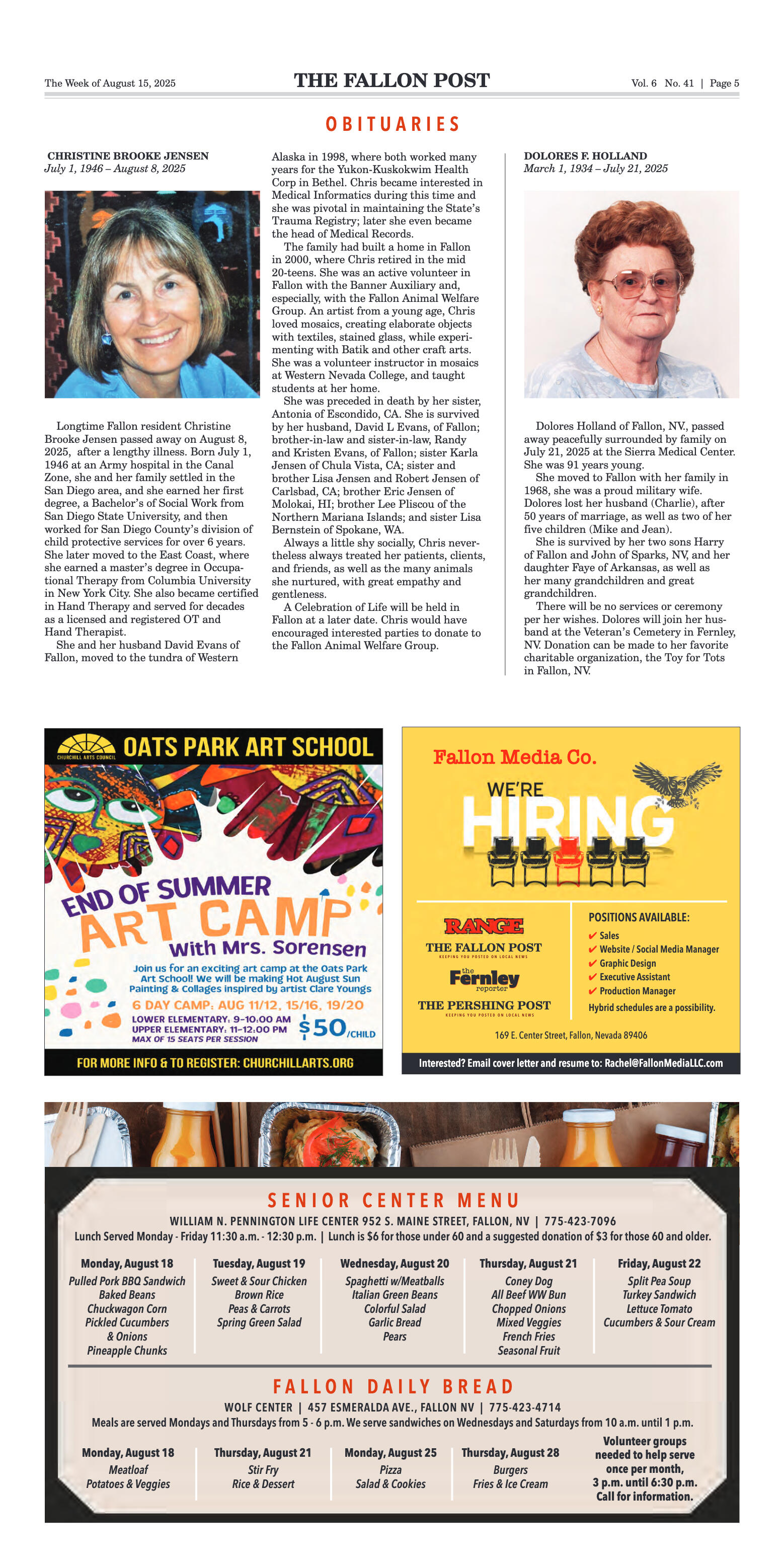 August 15, 2025 -The Fallon Post Cuts the Ribbon o - page 5