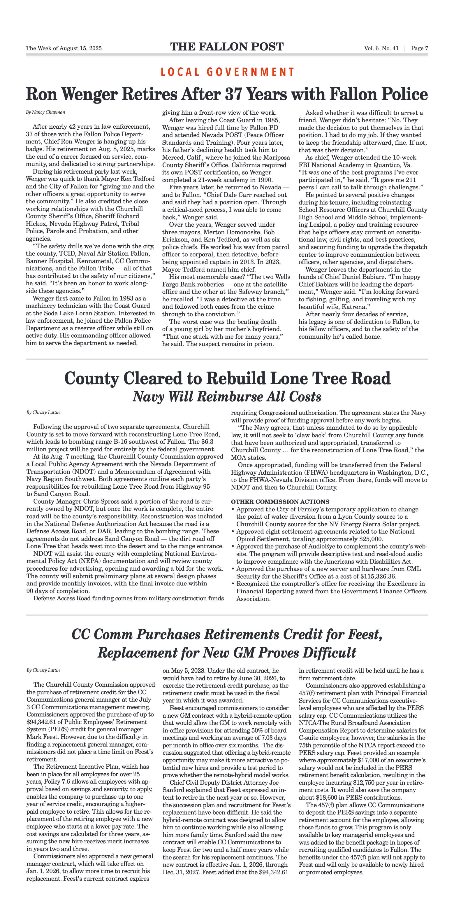 August 15, 2025 -The Fallon Post Cuts the Ribbon o - page 7
